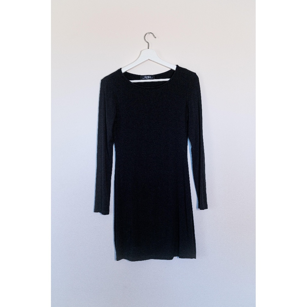 Lulu's Comeback Baby Black Dress
